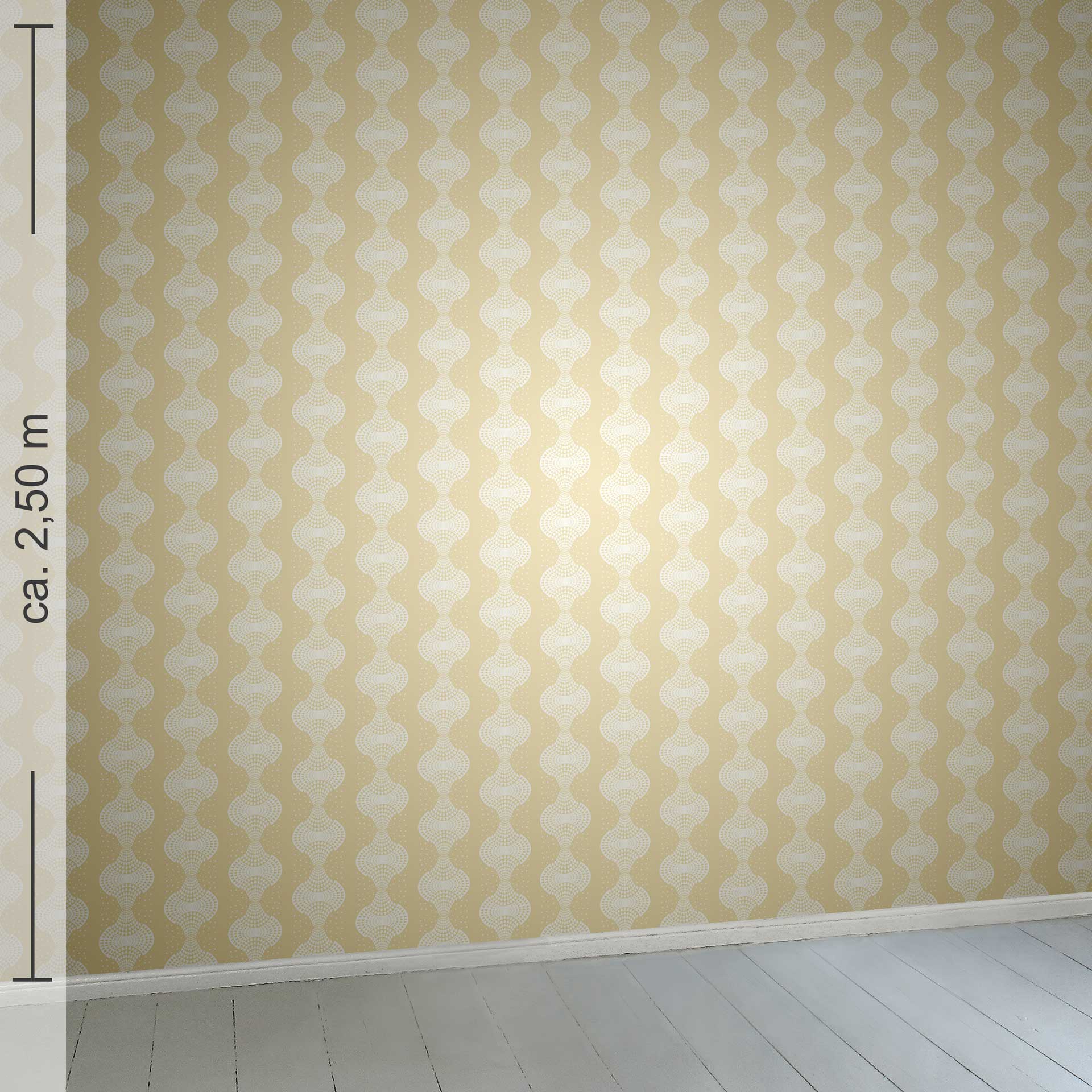 geometrisch 2k, Raumansicht ca. 2,50 m x 2,50 m