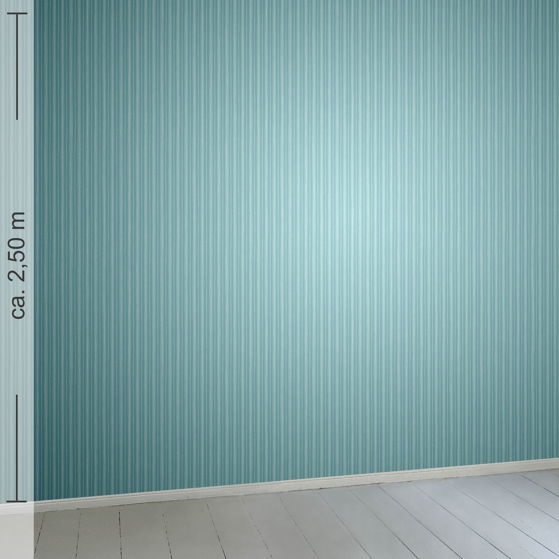 dezent 7k, Raumansicht ca. 2,50 m x 2,50 m