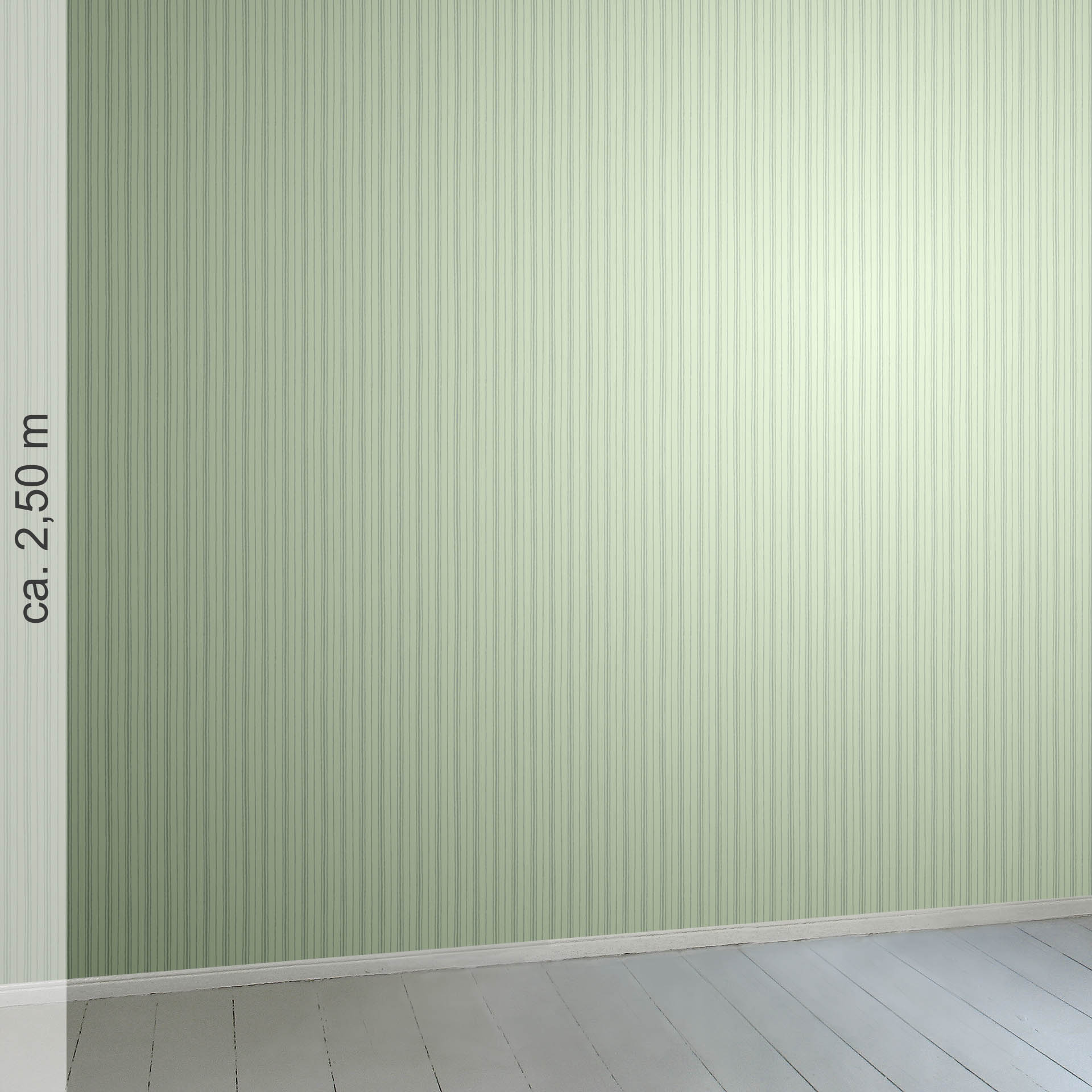 dezent 10k, Raumansicht ca.2,50 m x 2,50 m