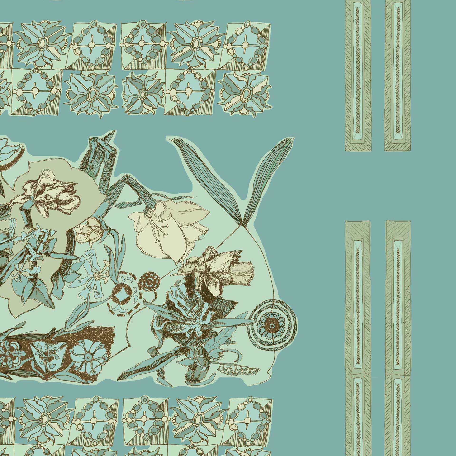 floral 2h, Detail