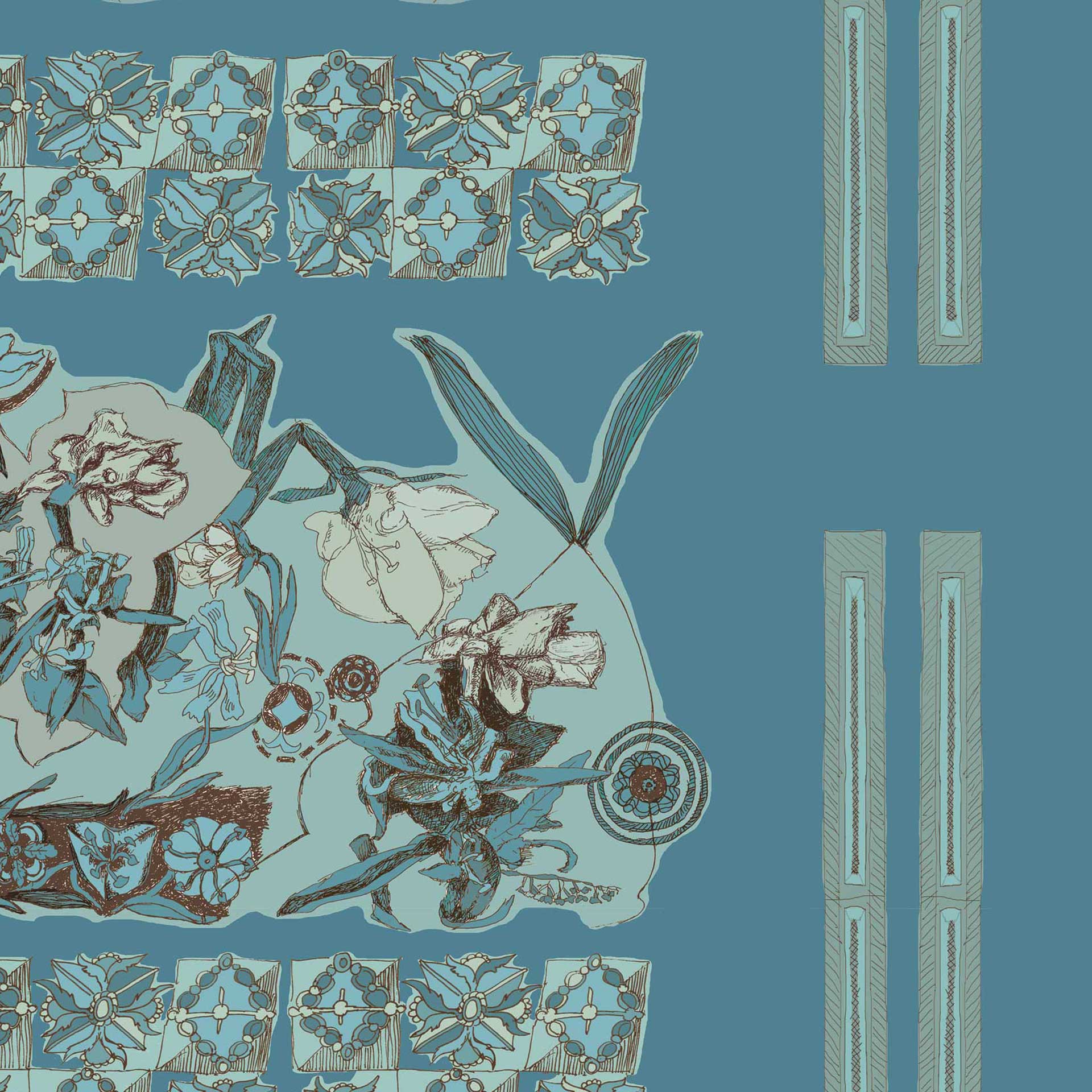floral 4h, Detail