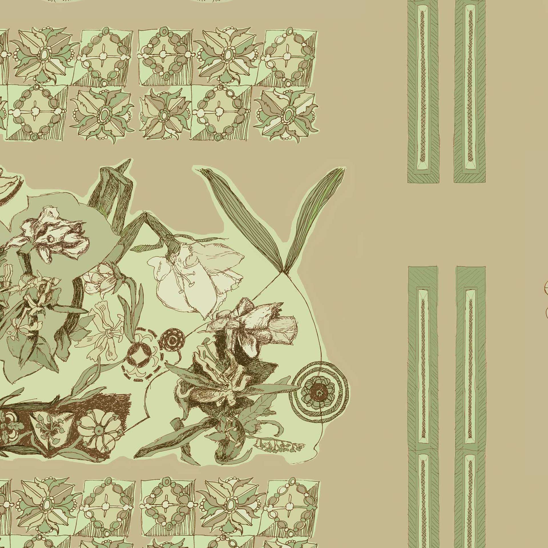 floral 5ah, Detail