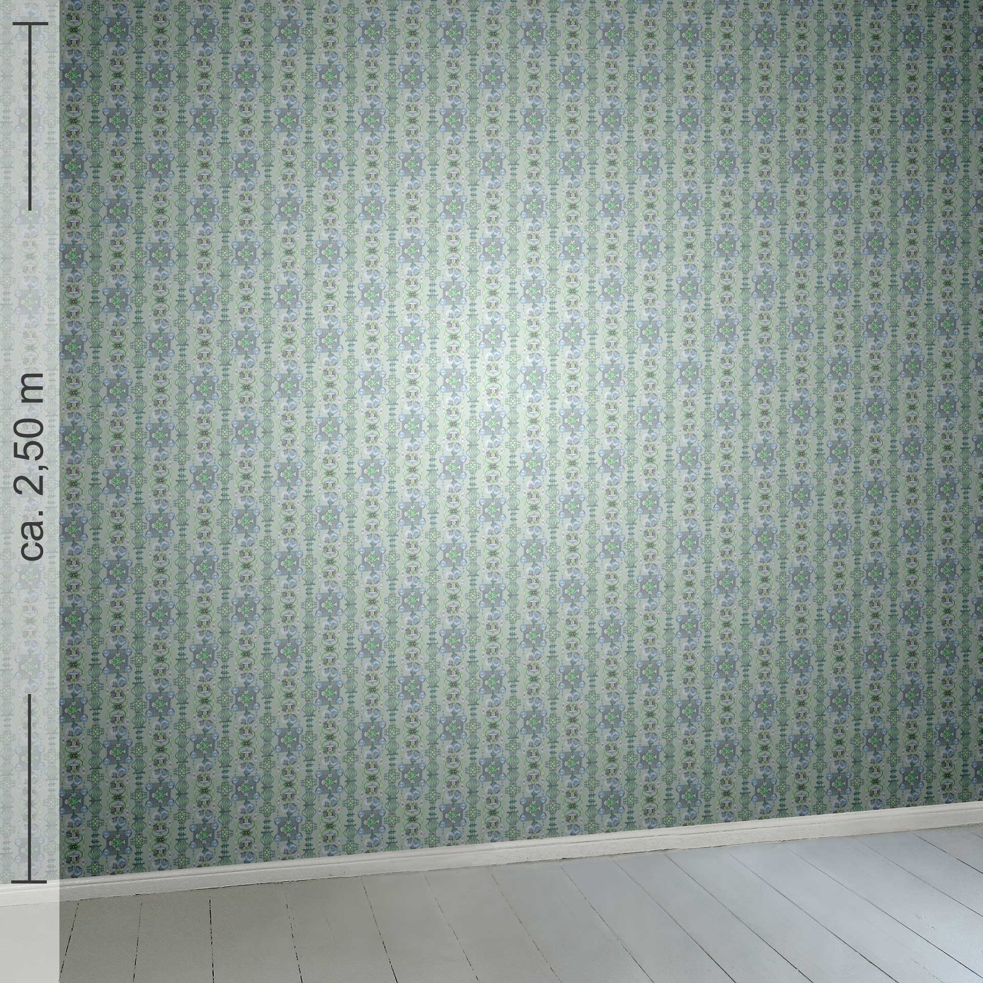 geometrisch 2h, Raumansicht ca. 2,50 m x 2,50 m