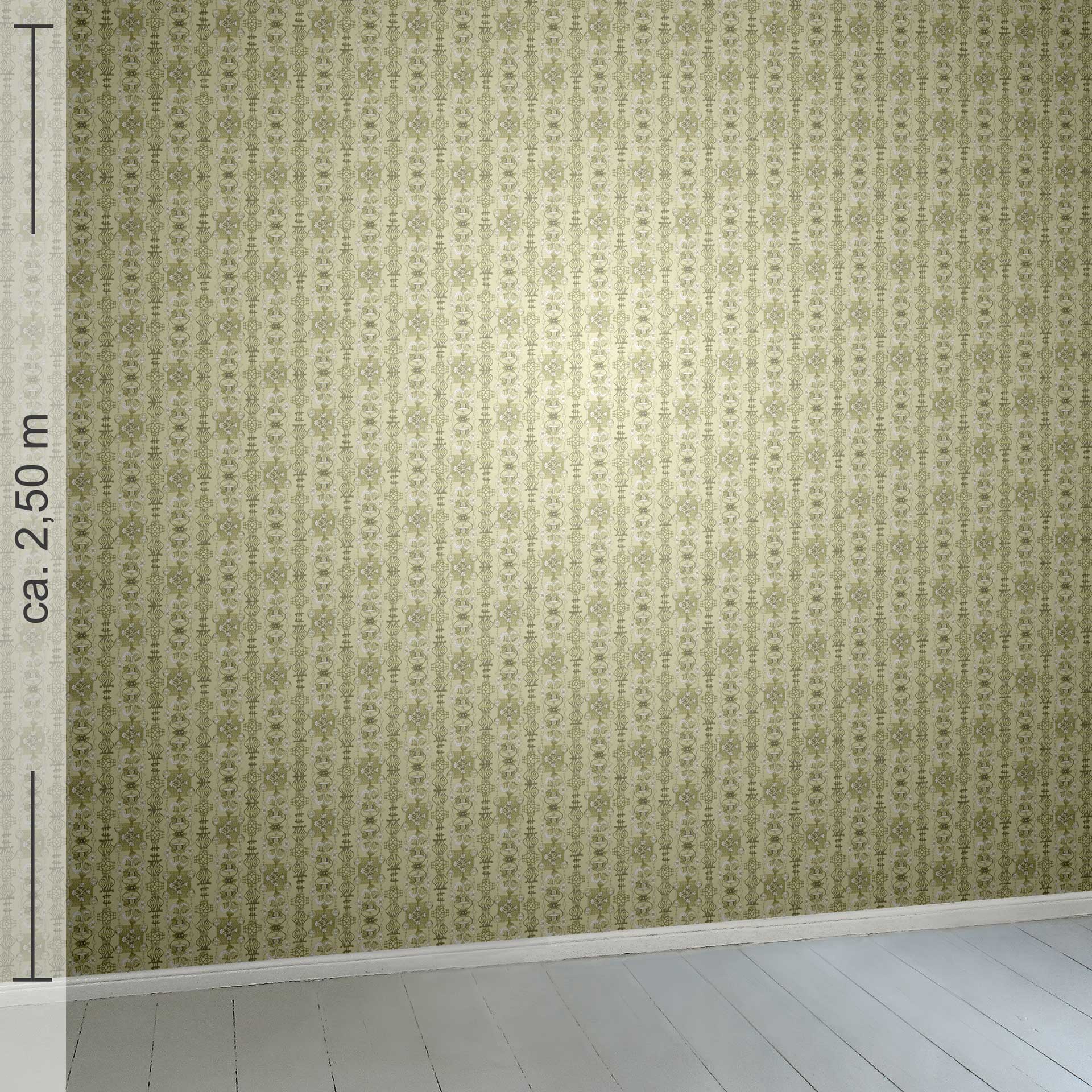 geometrisch 3h, Raumansicht ca. 2,50 m x 2,50 m