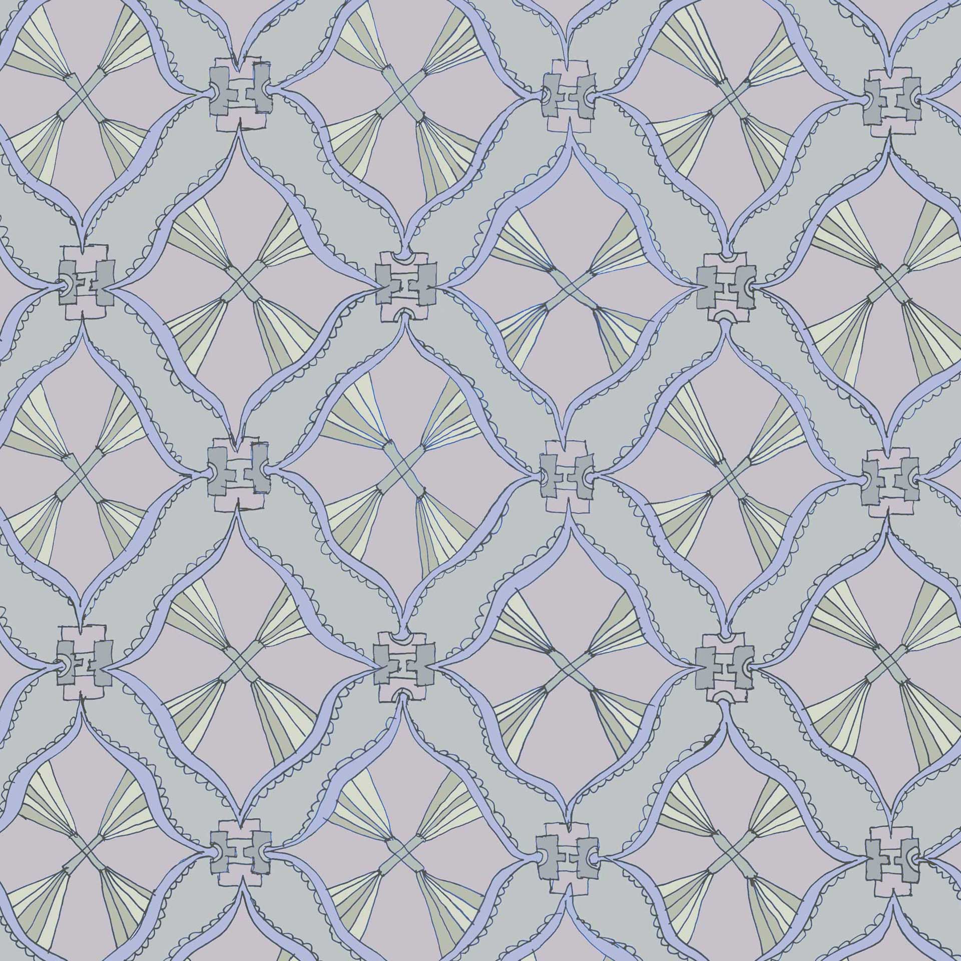 kleingemustert 15ah, Detail