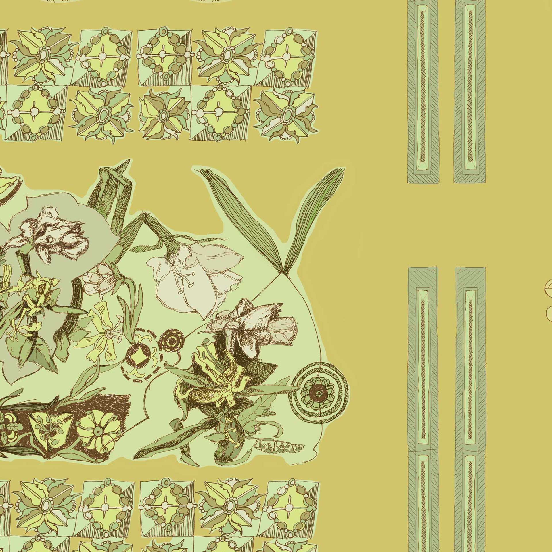 floral 1h, Detail
