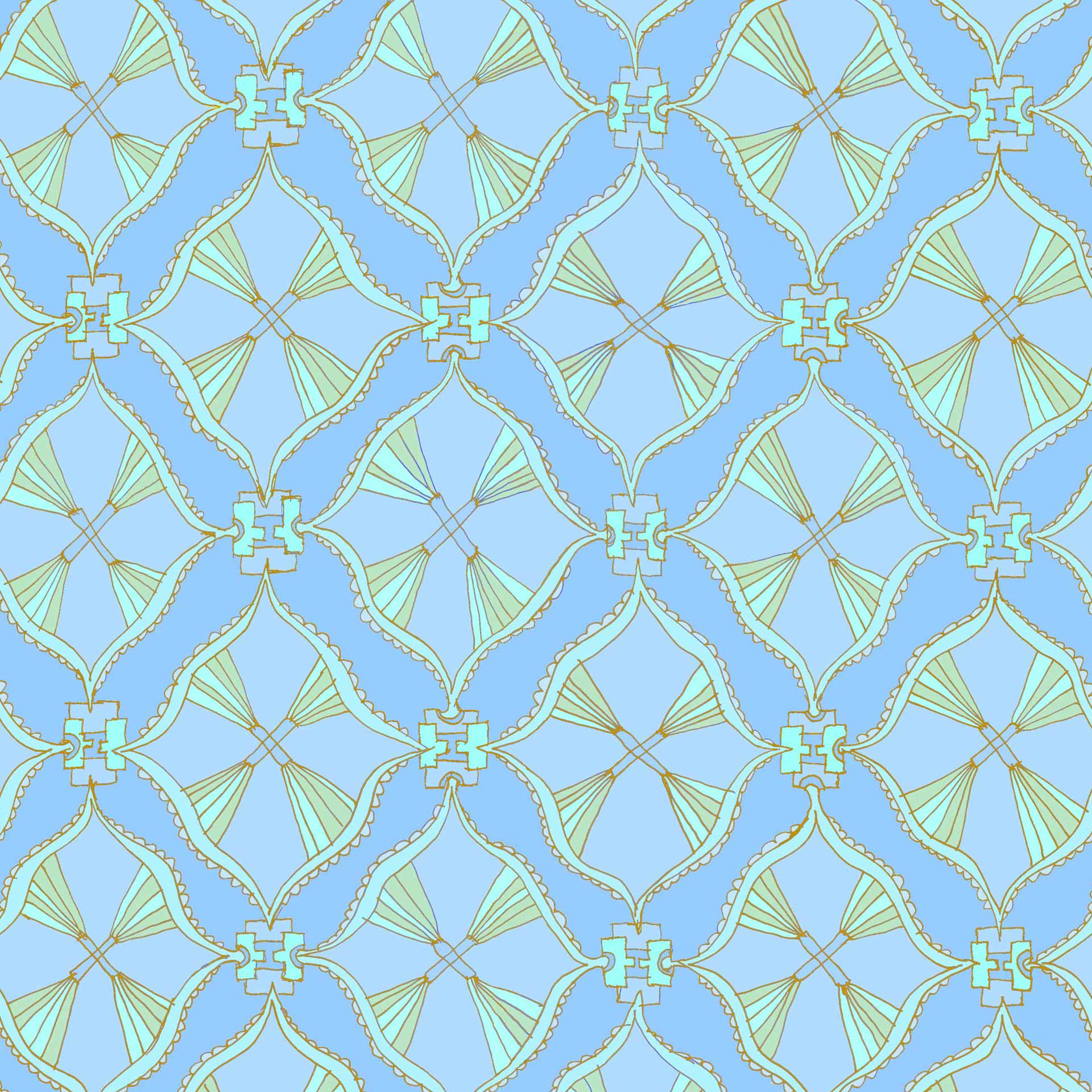 geometrisch 8h, Detail